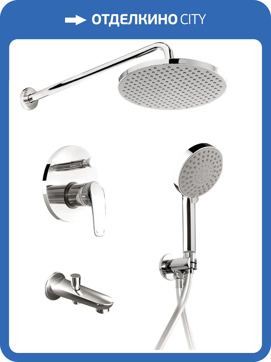 Душевой комплект ESKO Set_7in1 с внутренней частью фото 7