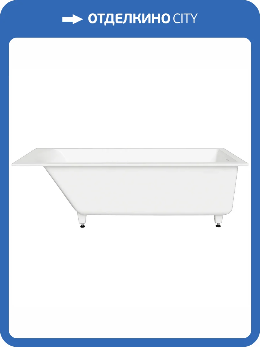 Ванна из искусственного камня Salini Cascata 104513M 180.6x80.2 белая матовая фото 8