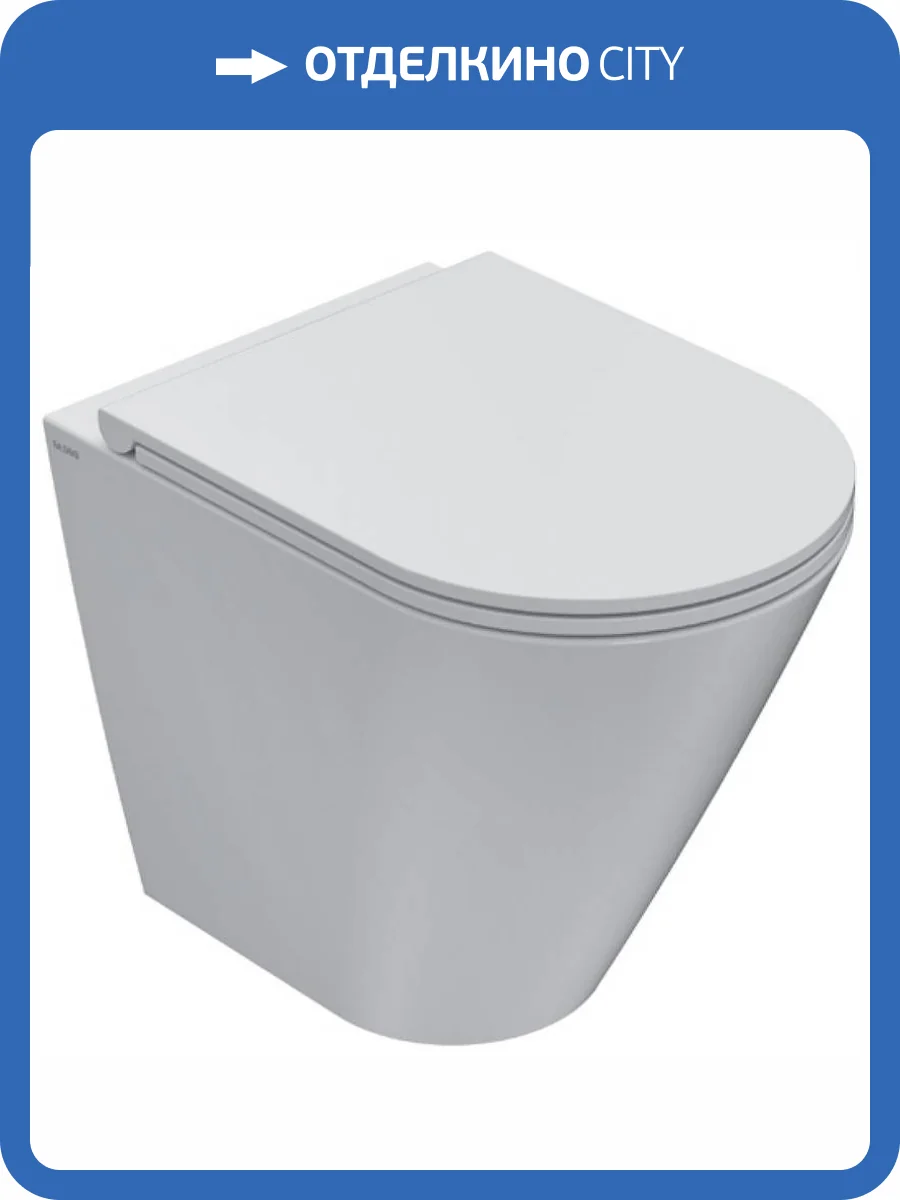 Унитаз приставной Globo Forty3 FO002.BI фото 6