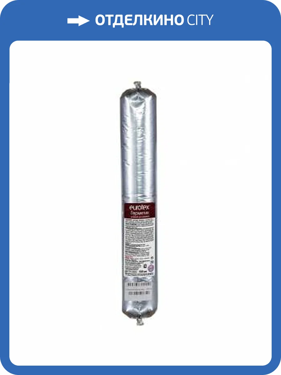 Герметик шовный для дерева EUROTEX акриловый орех 0.6 л фото 2