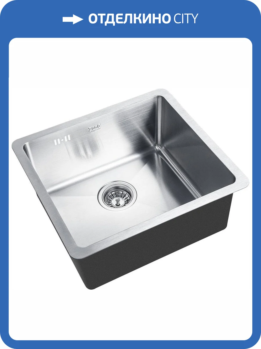 Мойка кухонная Zorg Inox HD 4844 фото 3