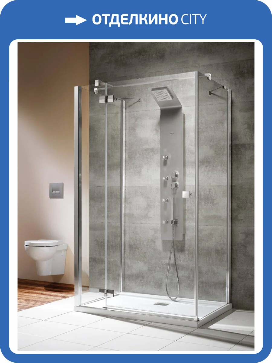 Душевой уголок Radaway Almatea KDJ+S 31554-01-01L2 90x100x195 Левая фото 2