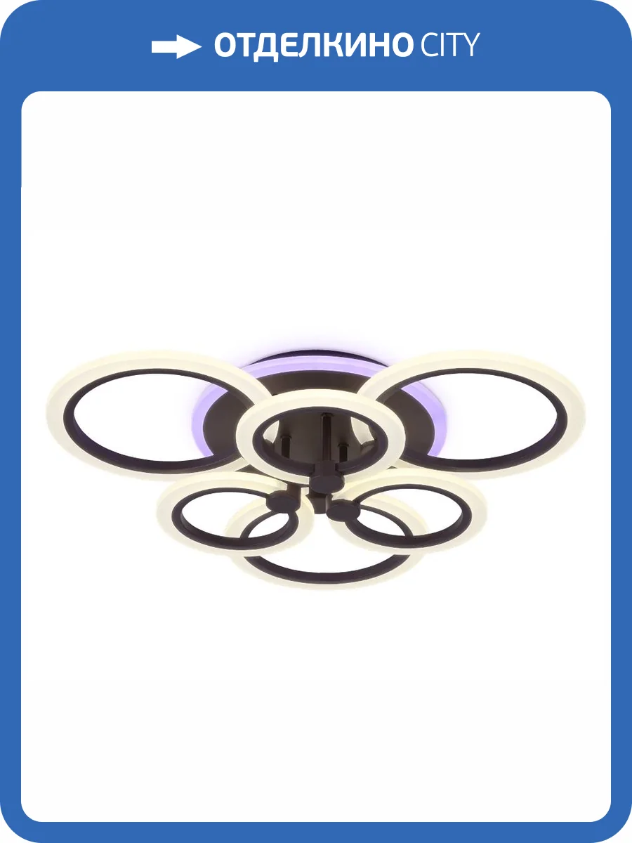 Потолочный светодиодный светильник Ambrella light Acrylica FA528 фото 4