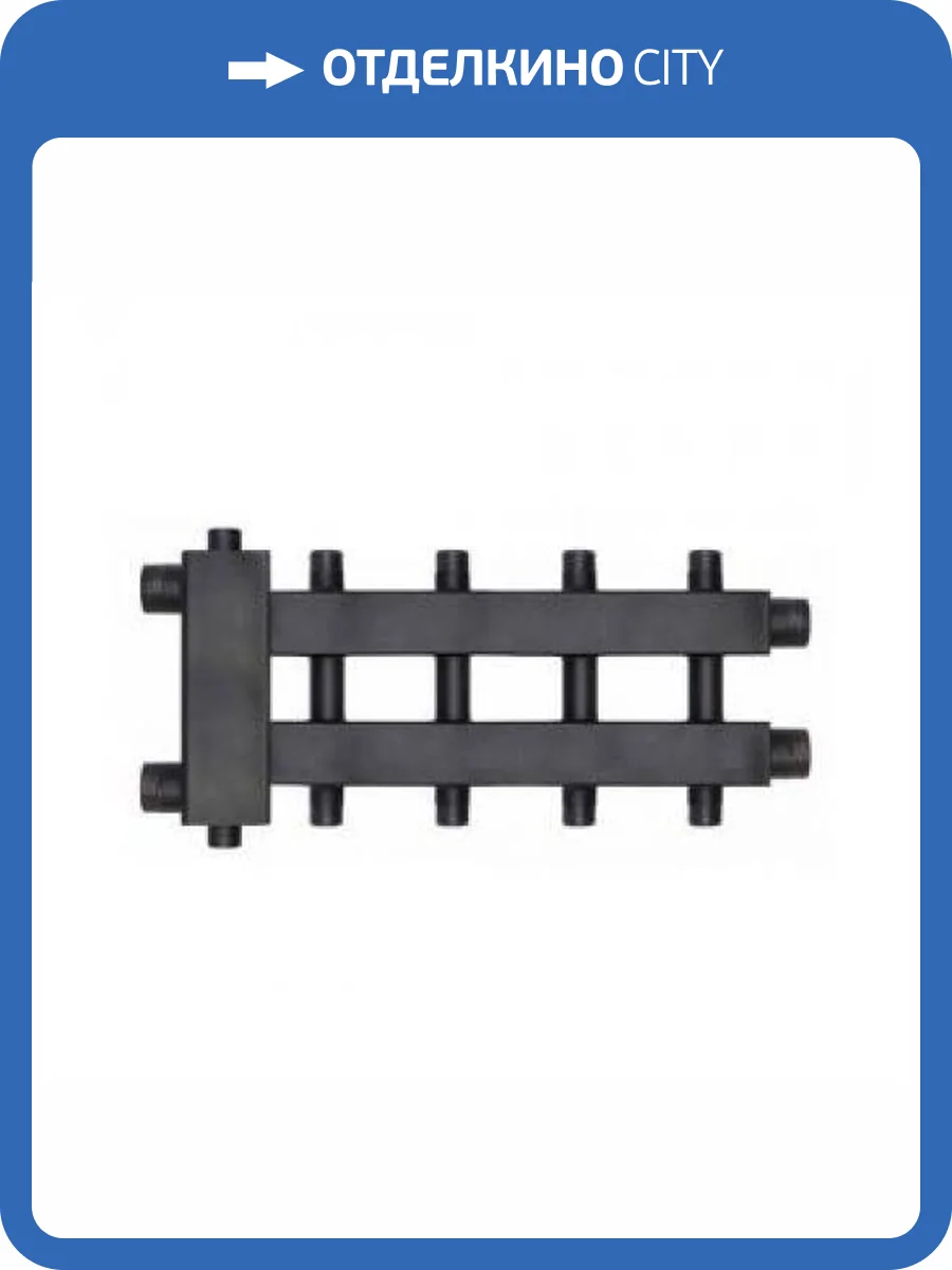 Коллектор Rommer с гидроразделителем на 2+2+1 контура 1 1/2 фото 2