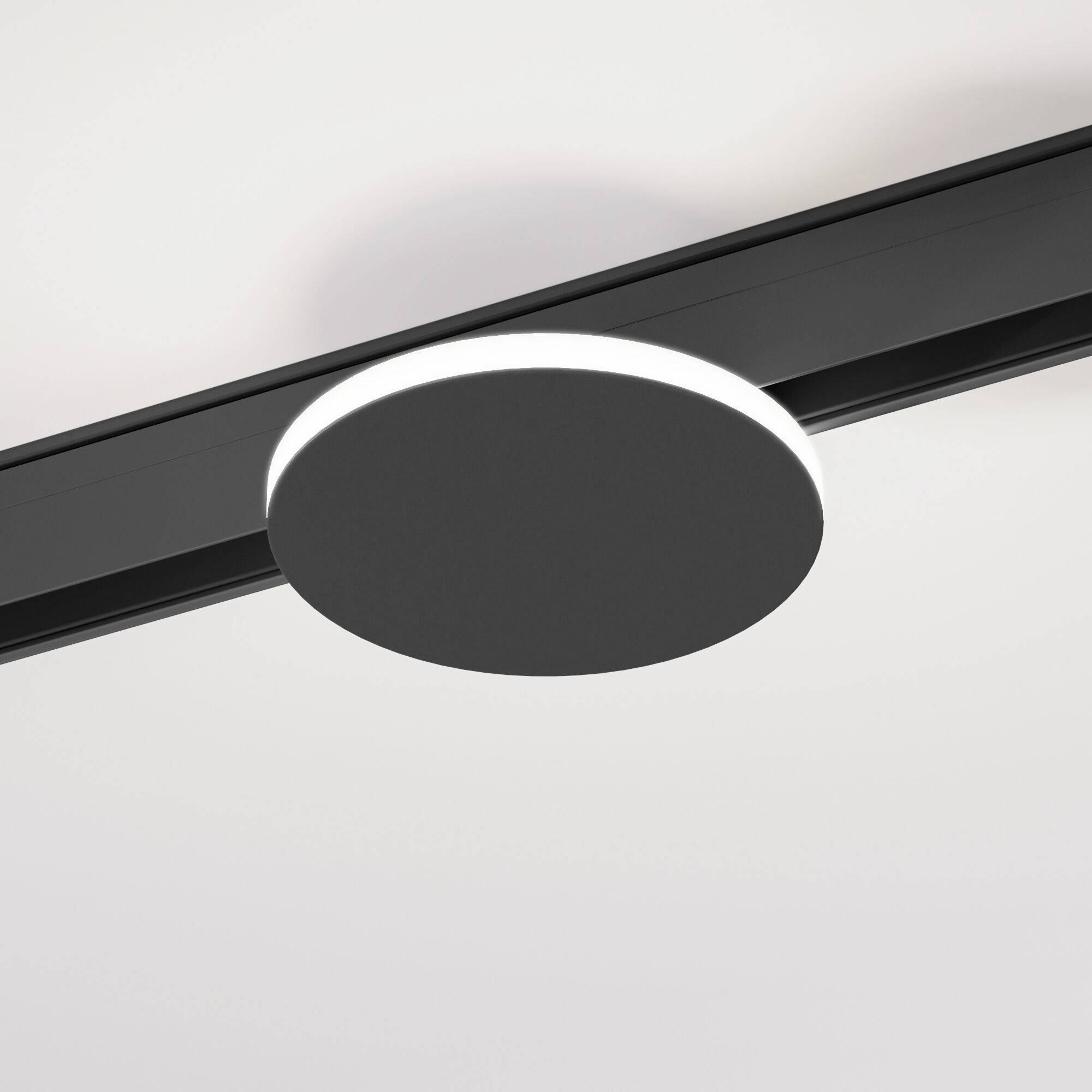 Магнитный трековый светодиодный светильник Elektrostandard Slim Magnetic 85172/01 4W 4000K Cally черный