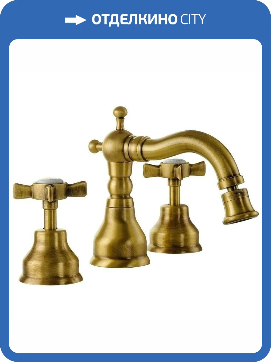 Смеситель для биде Migliore Princeton 19342 бронза фото 3