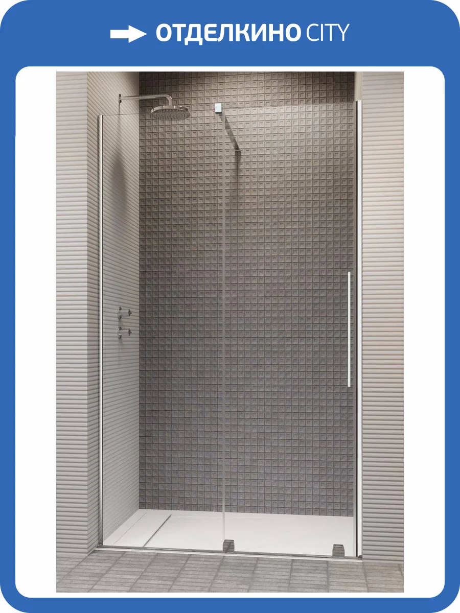 Душевая дверь Radaway Furo DWJ Door 522 Left 10107522-01-01L Хром, Прозрачное 52.2x200 (1/2) фото 2