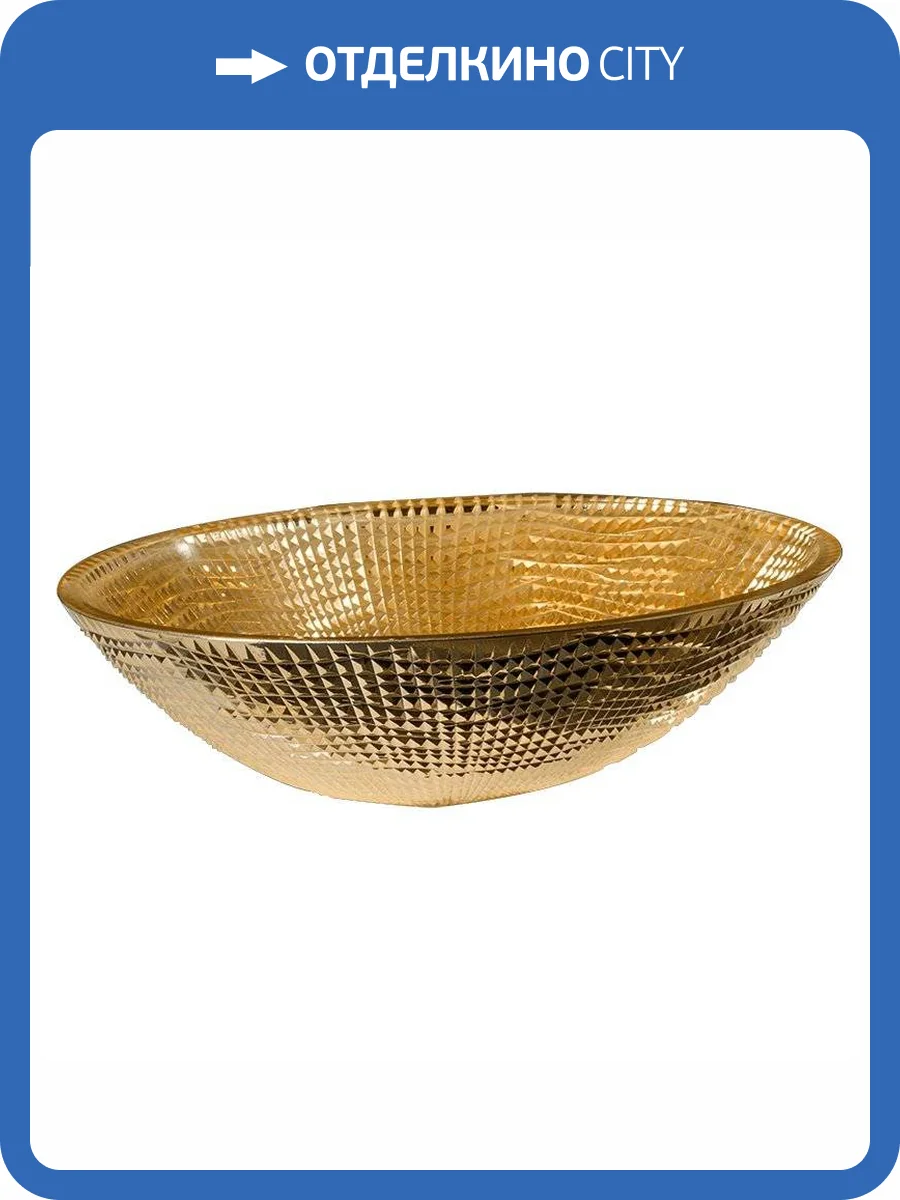 Раковина Armadi Art NeoArt 814 50 см, золото фото 2