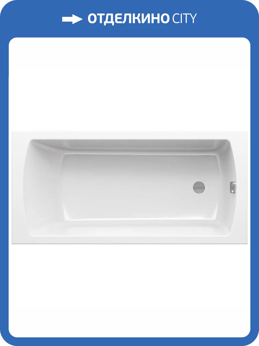Акриловая ванна Ravak Classic II 140x70 с ножками фото 3