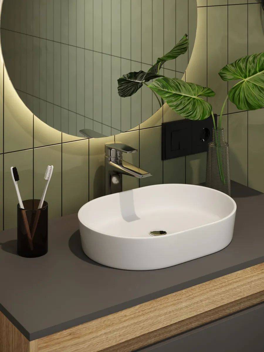 Смеситель для раковины Watersense Lana W00345 хром фото 5