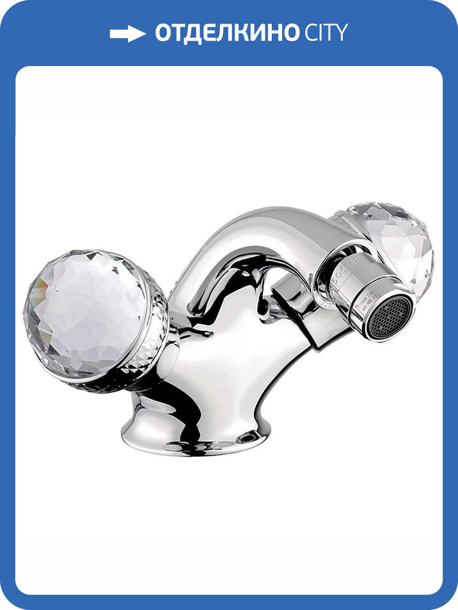 Смеситель для биде Migliore Axo Swarovski 18483 хром фото 3
