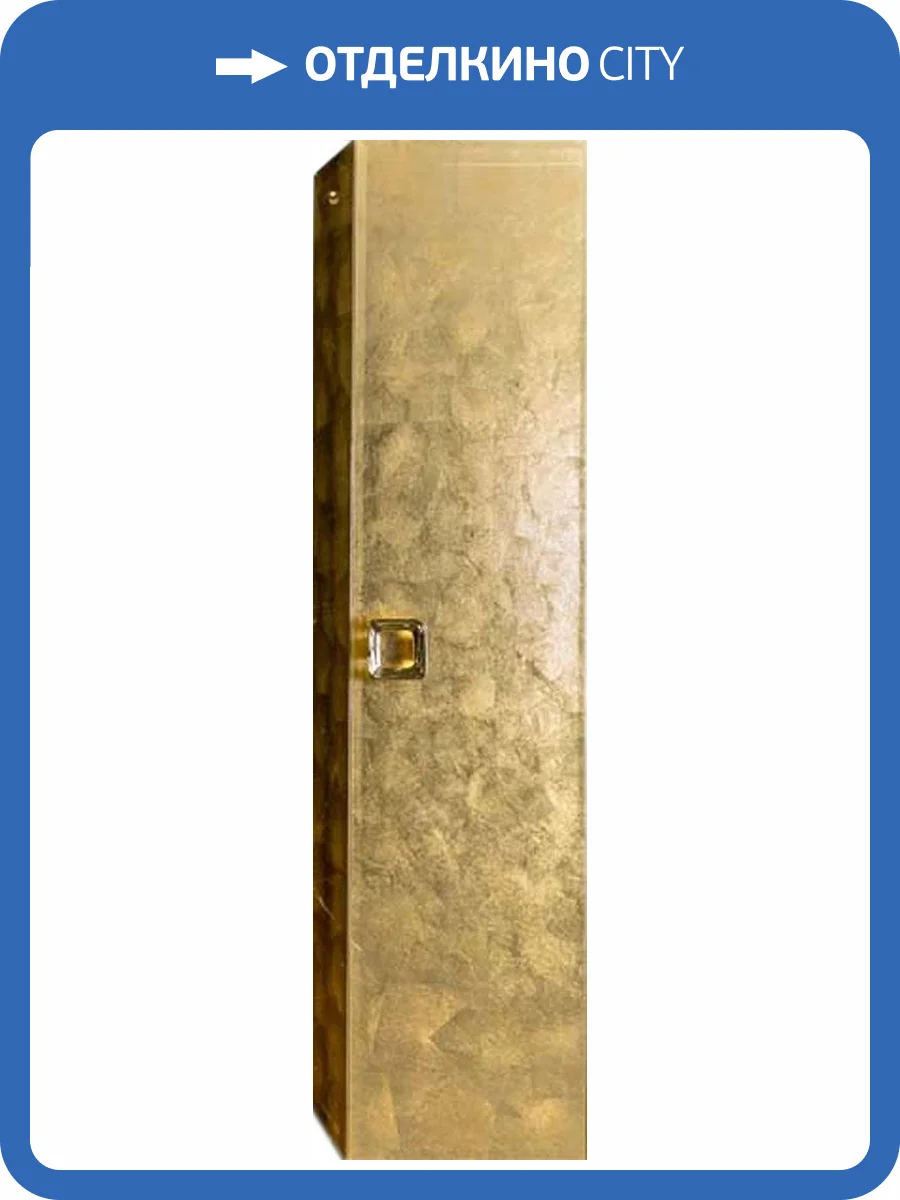 Шкаф-пенал Armadi Art Lucido подвесной, поталь фото 5