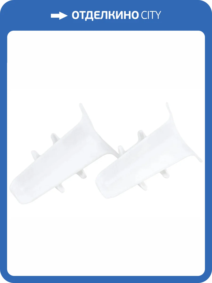 Внутренний угол Ideal Деконика Белый 55 мм фото 2