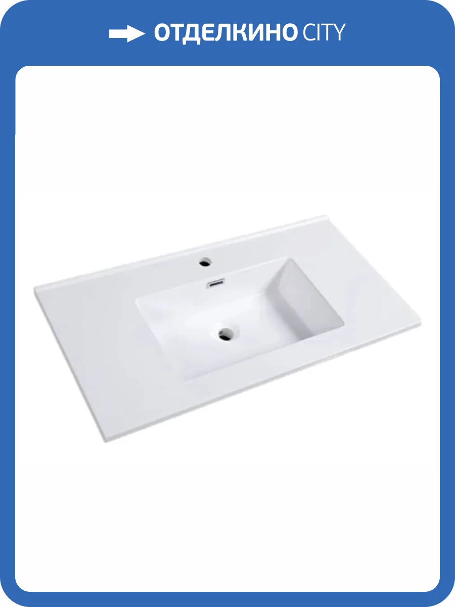 Раковина Veneciana Parma 3097-10 белый глянец, 100 см фото 3