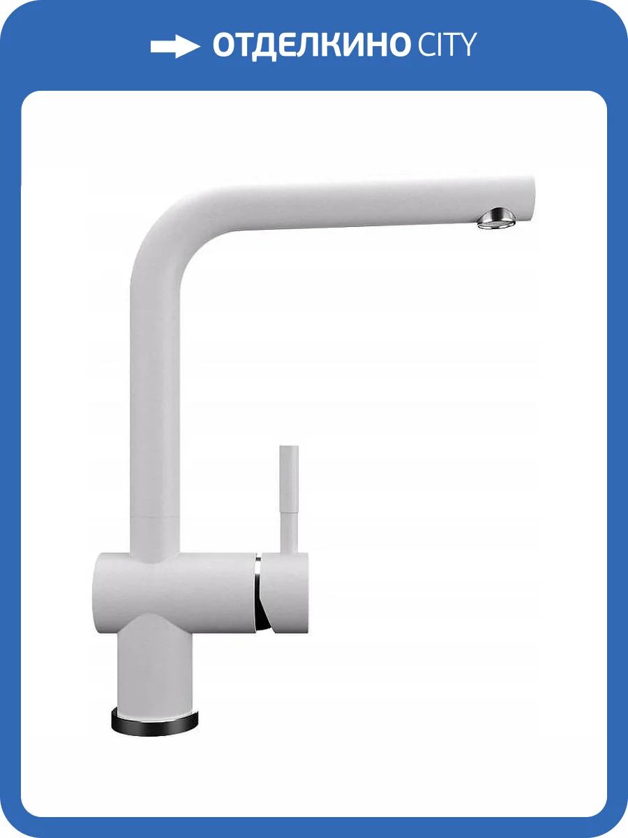 Смеситель для кухни Ulgran Quartz UQ-022-04 платина фото 3