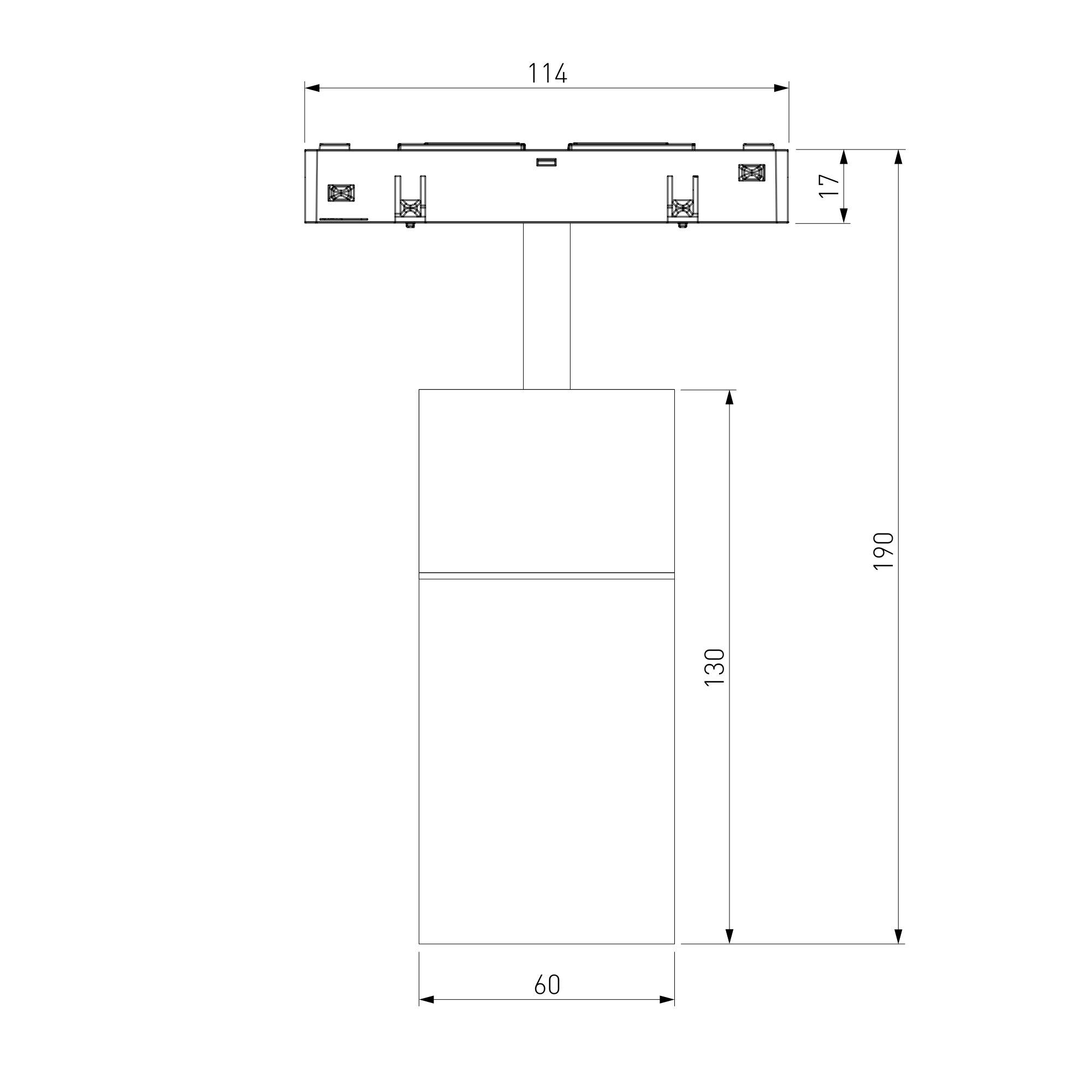 Магнитный трековый светодиодный светильник Elektrostandard Slim Magnetic 85188/01 12W 4200K Comfi черный фото 4