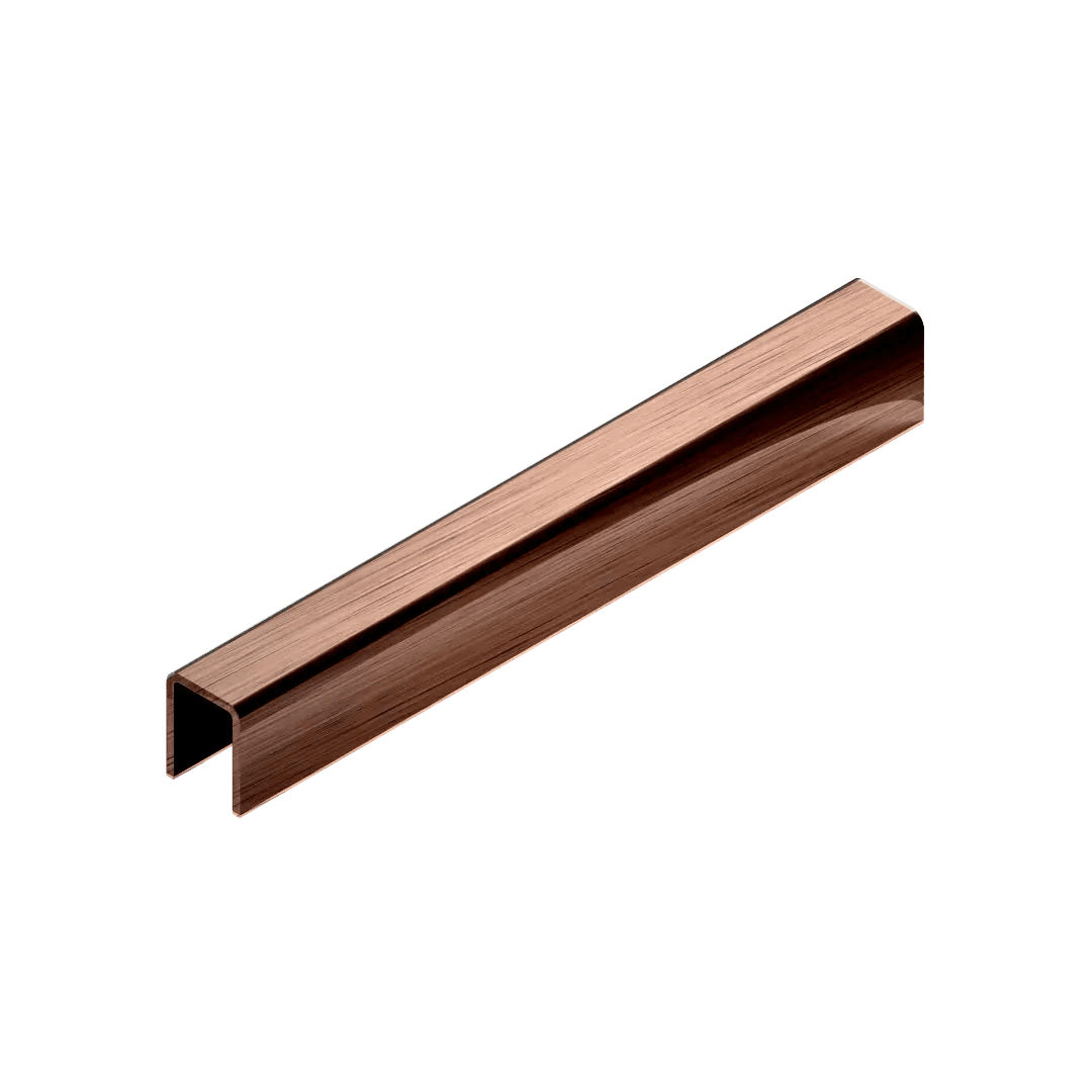 Профиль П-образный Neexy pvs95-14 BRG розовый браш 270x0.5x0.8