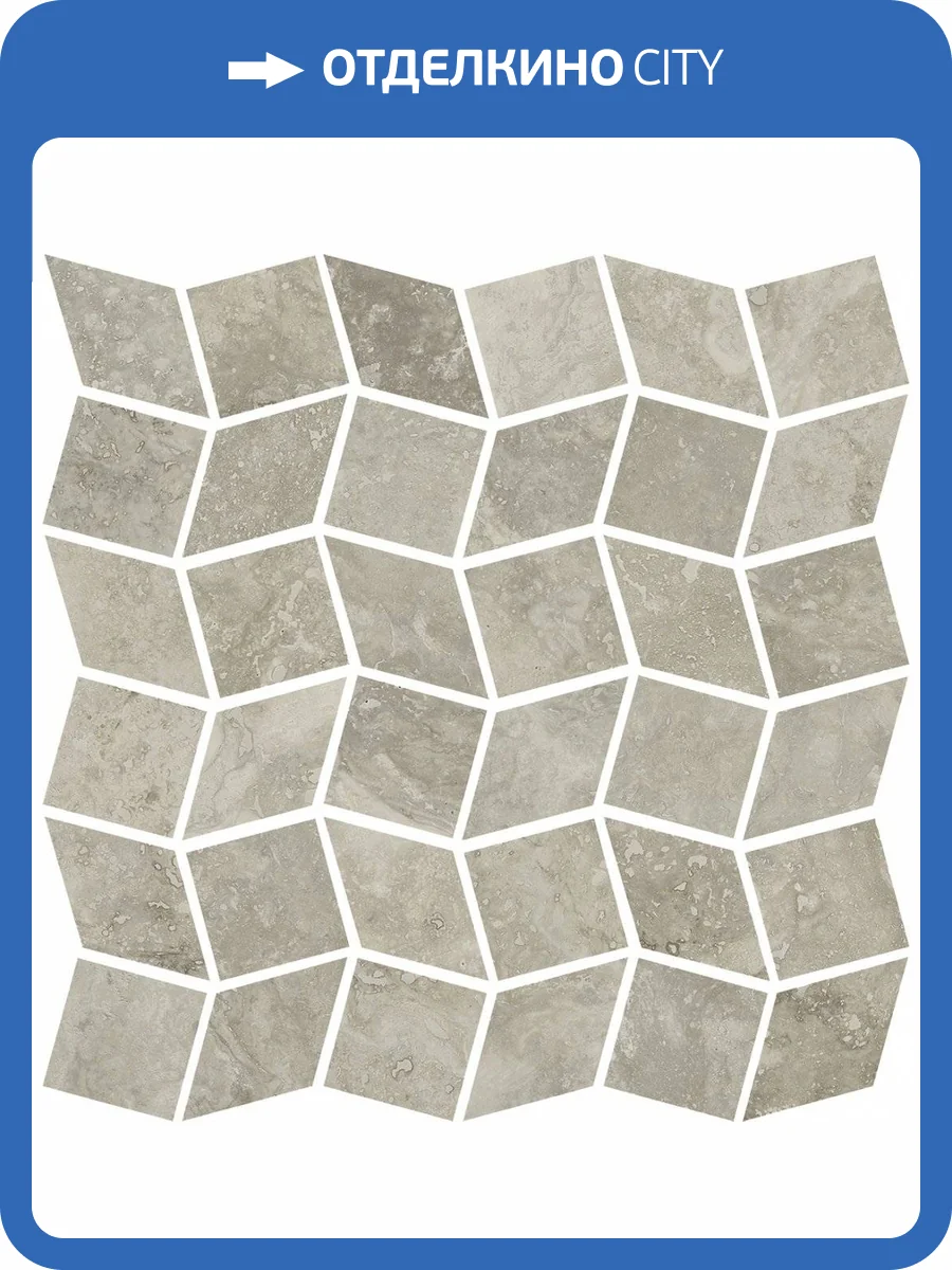 Мозаика Italon Вандефул Лайф 620110000134 Графит Фрэйм 30x30 фото 2