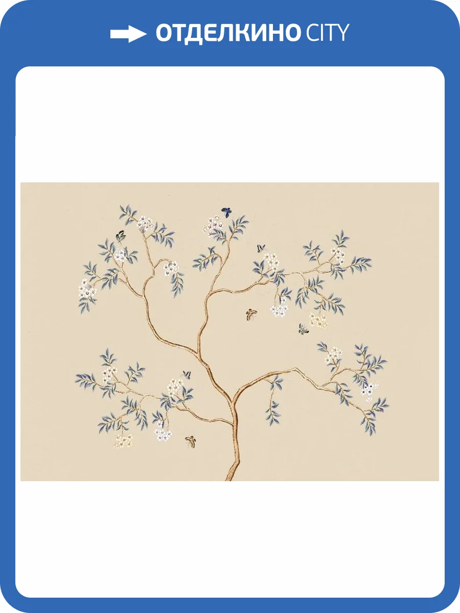 3D Фотообои Artegrafico «Деревце с золотыми ветвями» DV-010 канвас фото 2