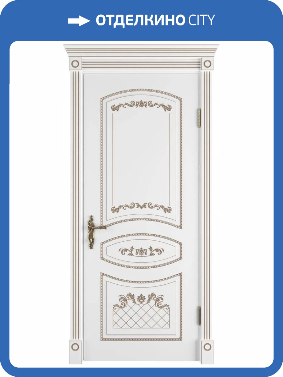 Межкомнатная дверь Владимирская Фабрика Дверей Adele Polar PC 600x2000 фото 2