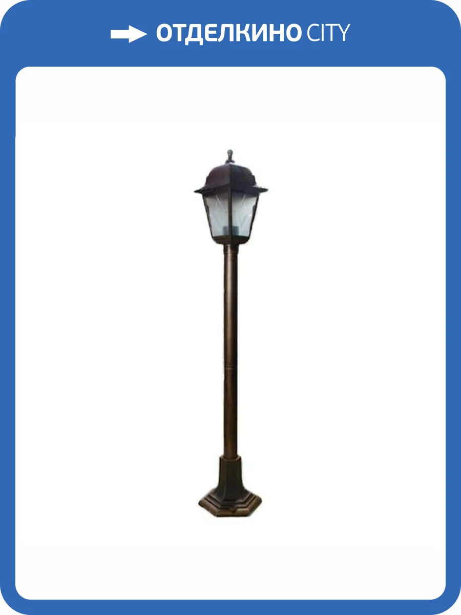 Уличный светильник Uniel UUL-A01T 60W/E27 IP44 Bronze UL-00009495 фото 3