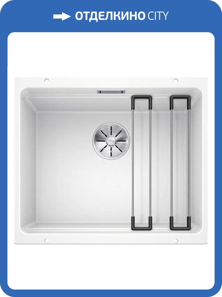 Мойка кухонная Blanco Etagon 500-U 522231 белый фото 7