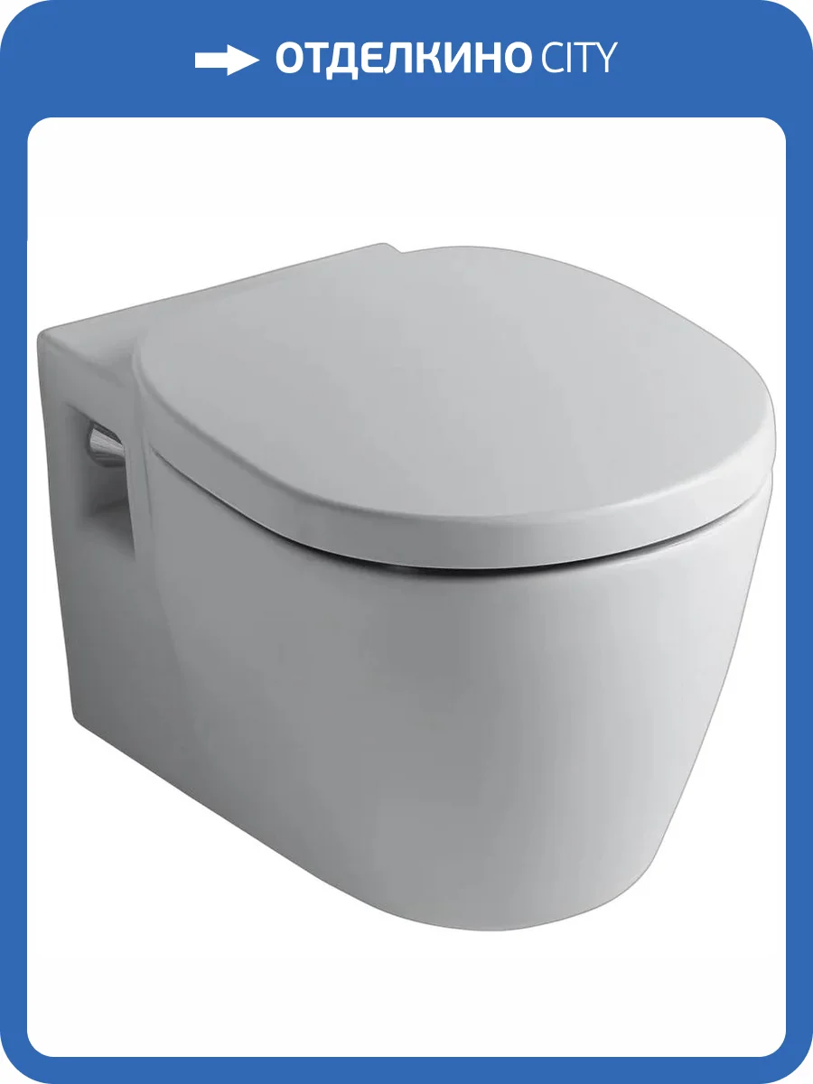 Унитаз подвесной Ideal Standard Connect W941102 с крышкой-сиденьем микролифт фото 3