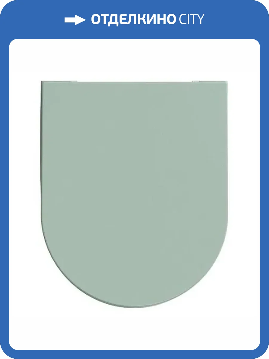 Крышка-сиденье Isvea Infinity F50 40KF0542I-S мятно-зеленый матовый фото 3