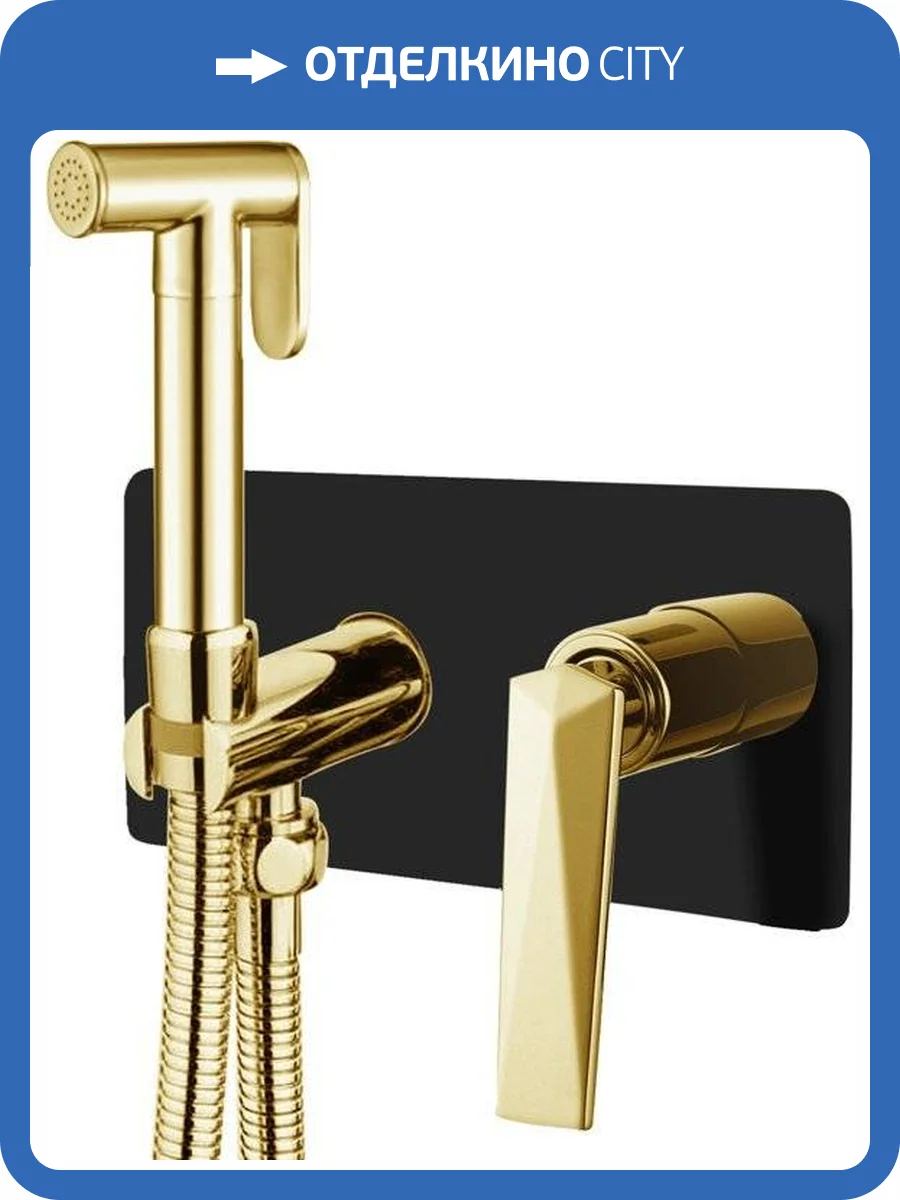 Гигиенический душ Boheme Venturo 387-B со смесителем, с внутренней частью фото 3