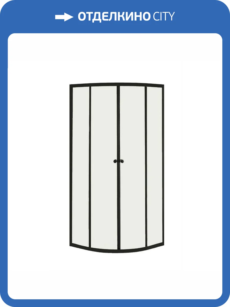 Душевой уголок Orange E01-090TB/G без поддона 90х90, прозрачный фото 6