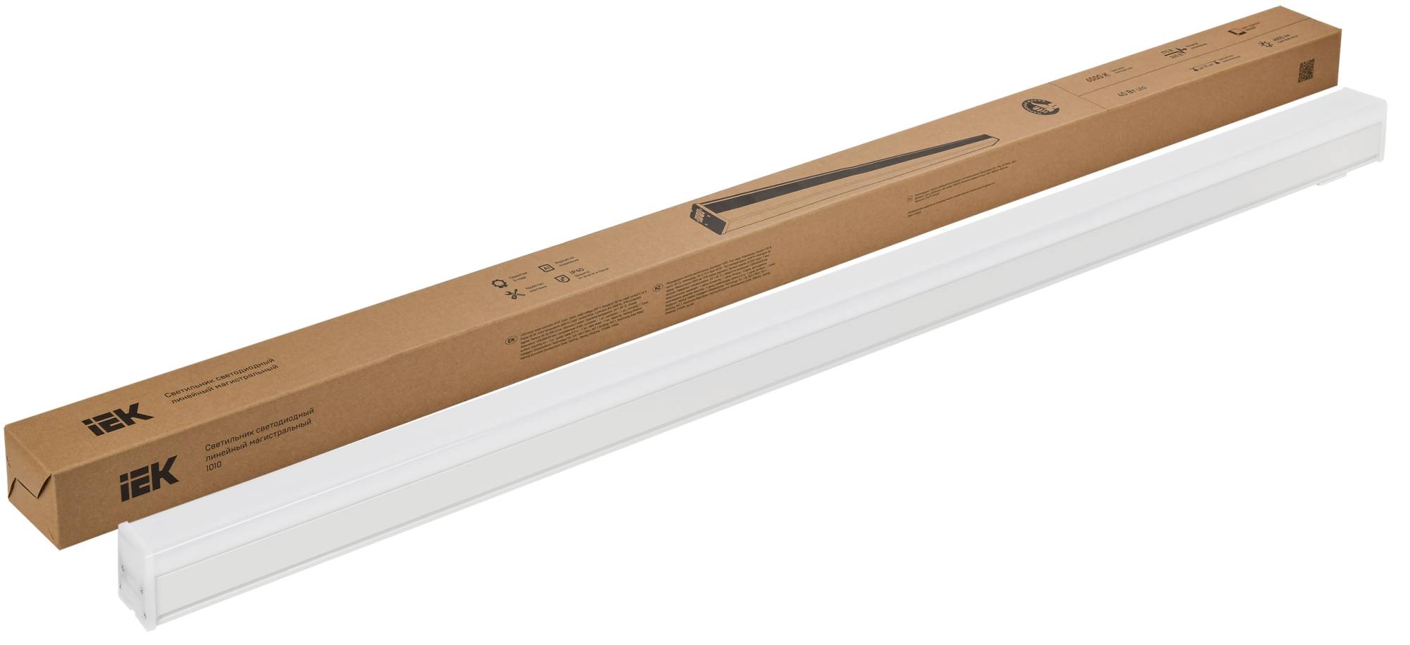 Настенно-потолочный линейный светодиодный светильник IEK 1010 LT-LDCK-8-1010-040-65-K01 фото 9