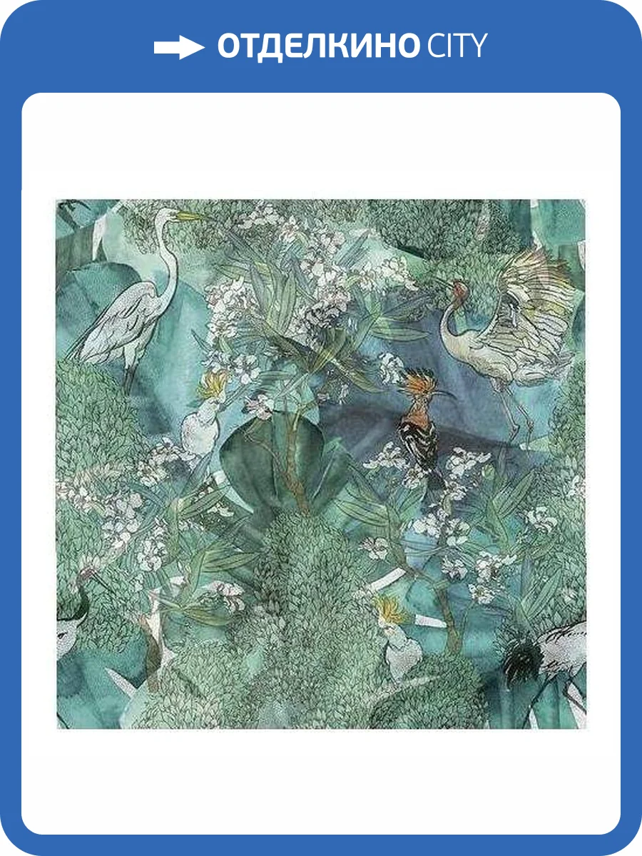 Панно Ceramika Konskie Botanica Rett Decor 75x75 фото 3