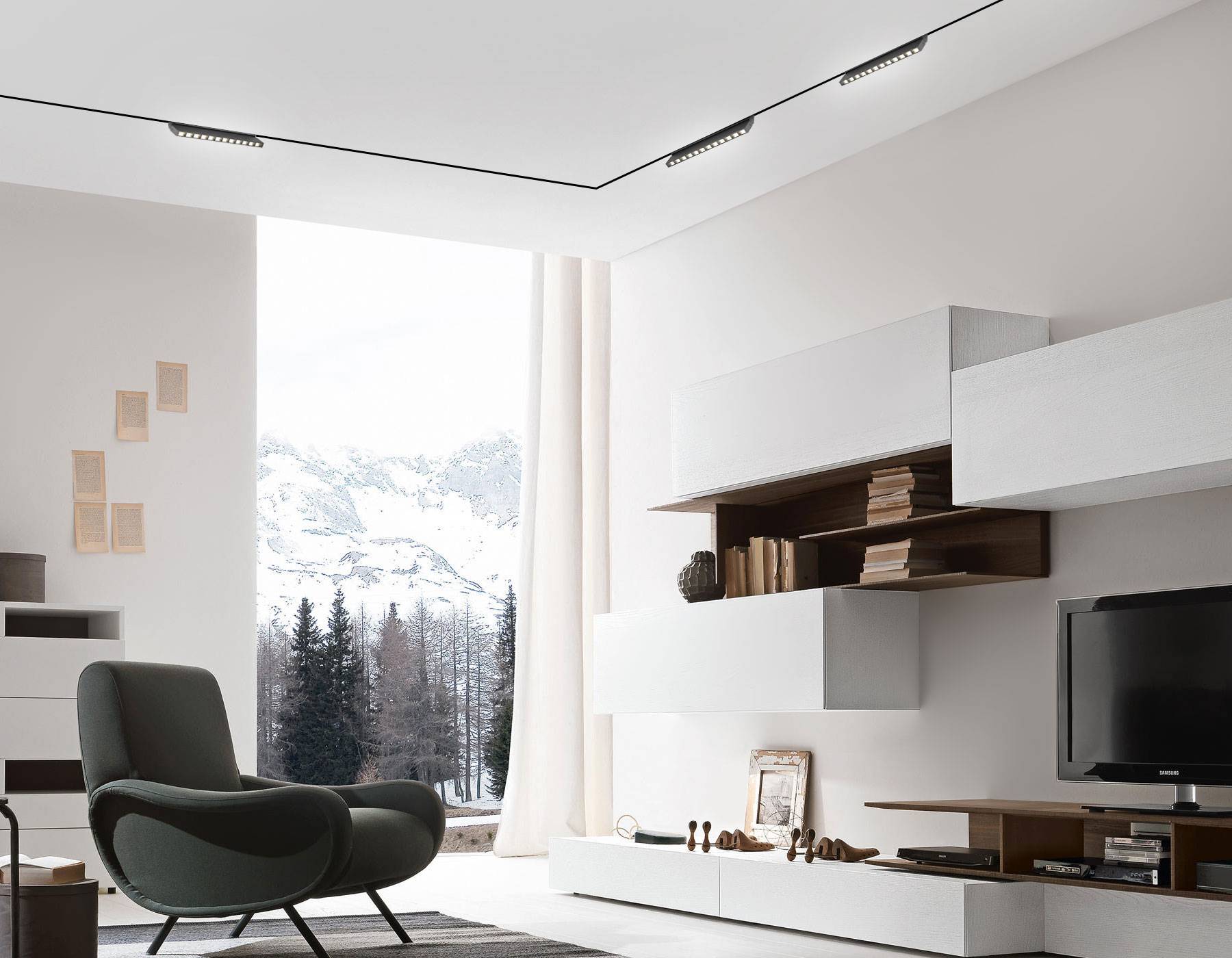 Трековый линейный светодиодный светильник Ambrella light Track System GL2360 фото 5