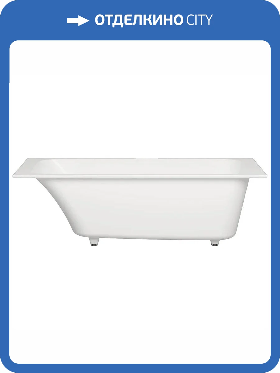 Ванна из искусственного камня Salini Orlanda Kit S-Sense 102115G 160x70 глянцевая фото 7