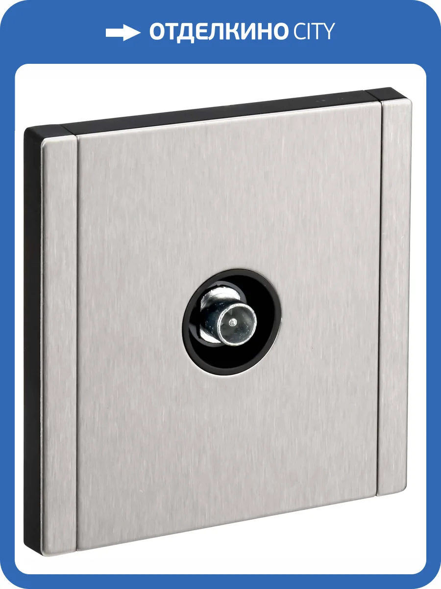 ТВ-розетка проходная IEK Forte&Piano FP-A10-P-M-K50 никель фото 5