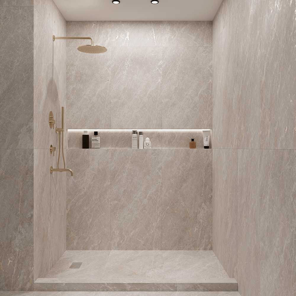 Керамогранит Arcadia Ceramica Orion CR4032-A Beige Carving 60x120 фото 6