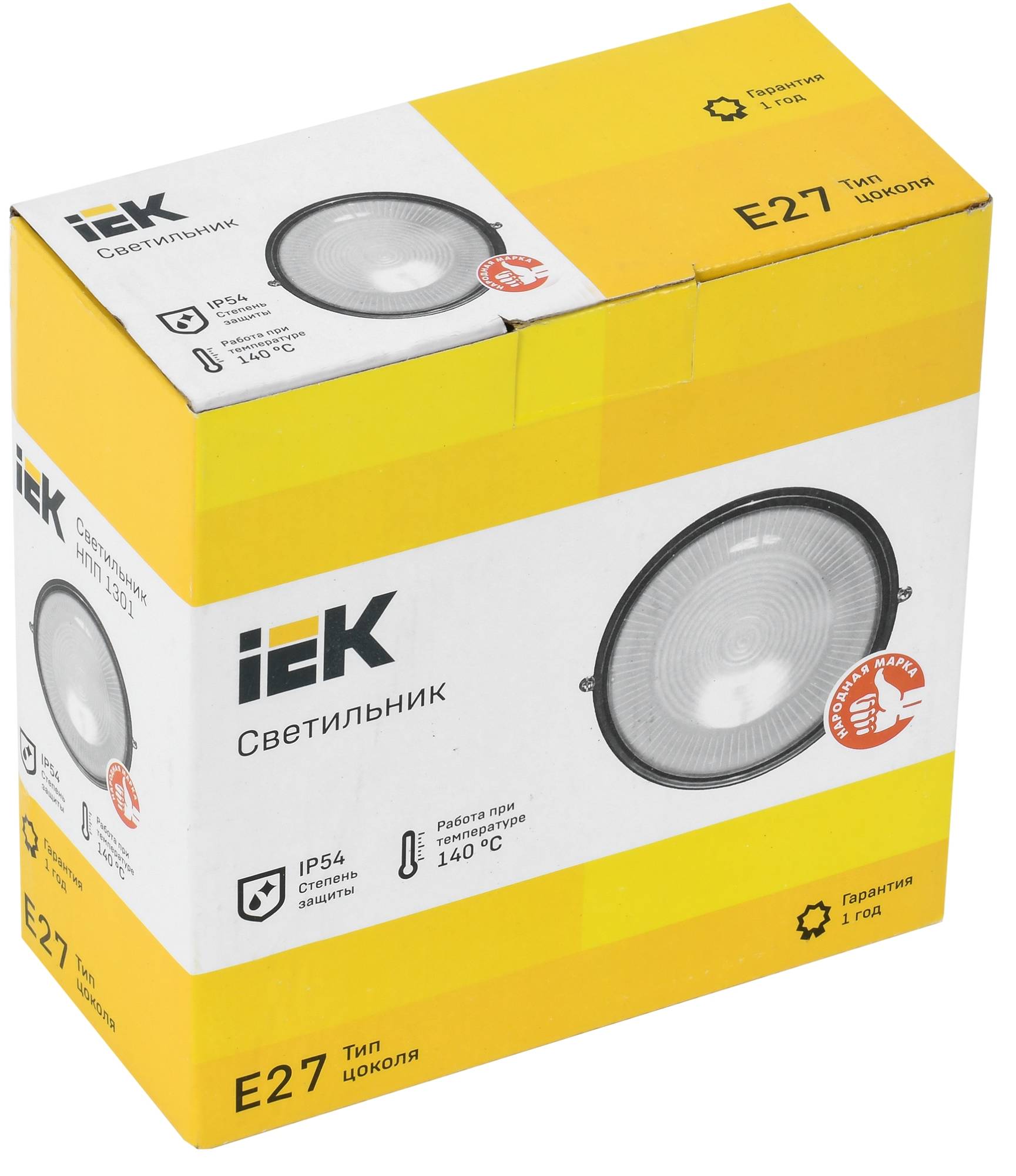 Настенно-потолочный светильник IEK НПП1301 LNPP0-1301-1-060-K02 фото 3