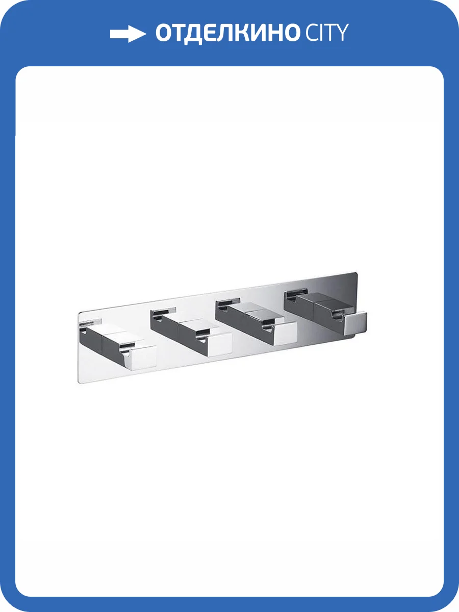 Вешалка-4 крючка Timo Selene 10015/00 хром фото 3