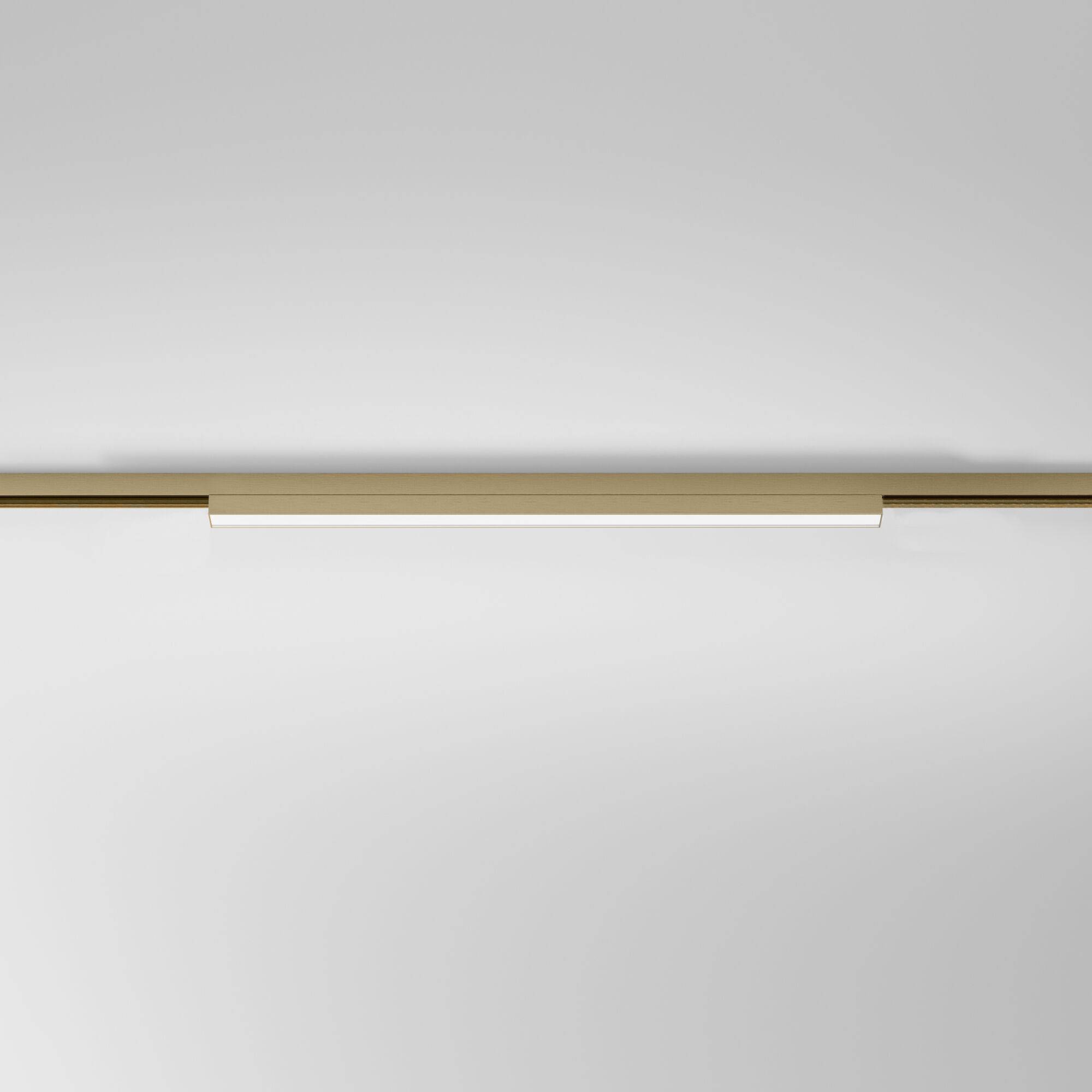 Трековый линейный светодиодный светильник Elektrostandard Brass Line 85526/01 12W 4000K латунь фото 2
