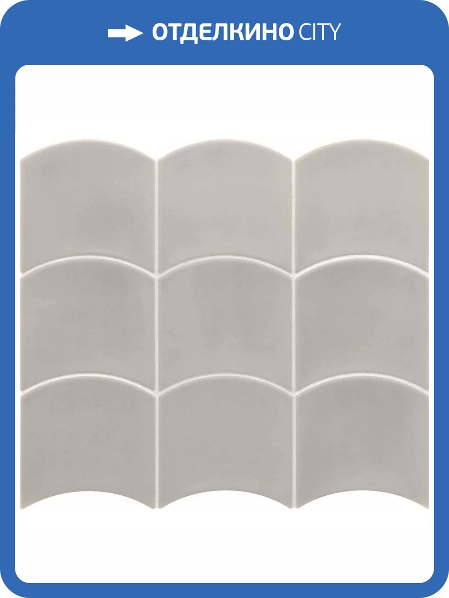 Керамическая плитка Equipe Wave 28834 Grey Owl 12x12 фото 3