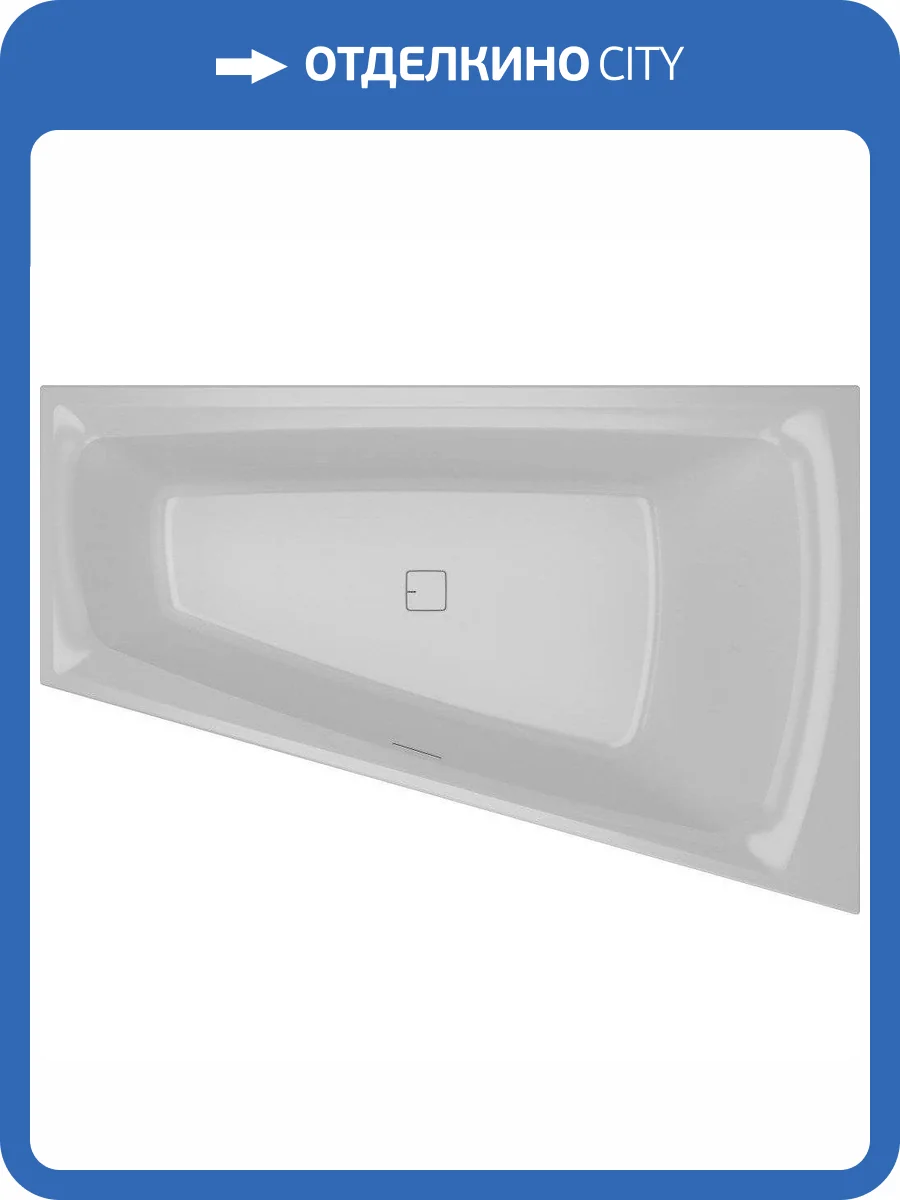 Акриловая ванна Riho Still Smart 170x110 левая фото 3