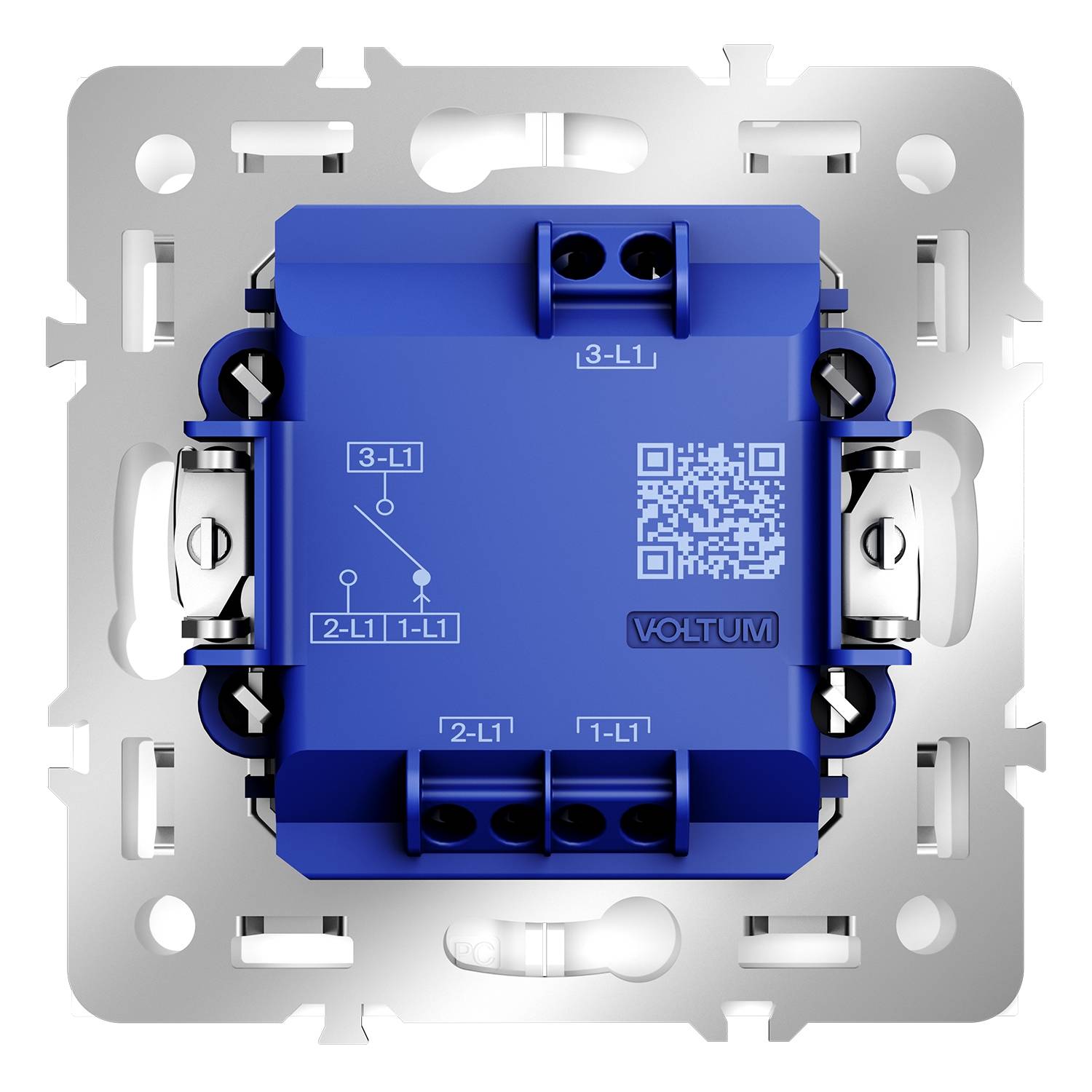Выключатель жалюзи Voltum S70 VLS020701 белый фото 2