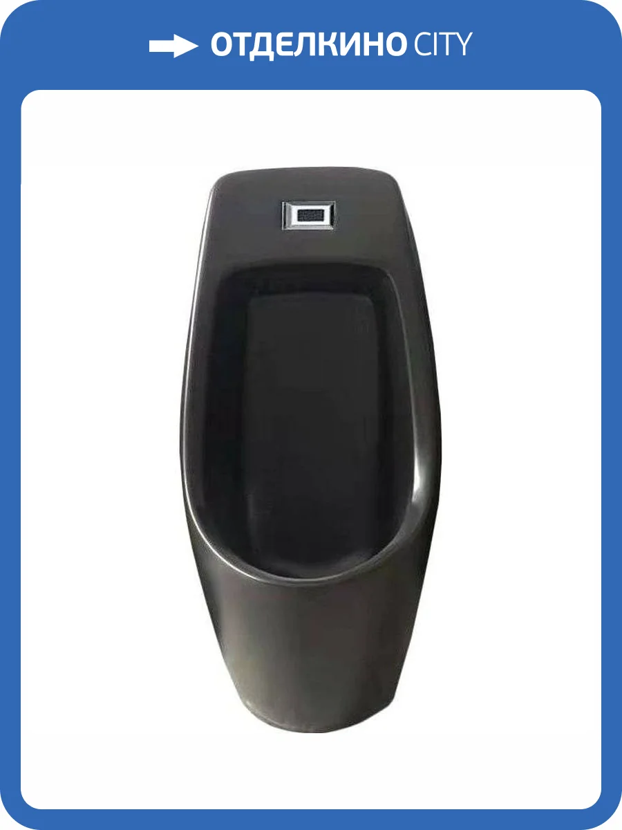 Писсуар SantiLine SL-6002MB черный матовый фото 3