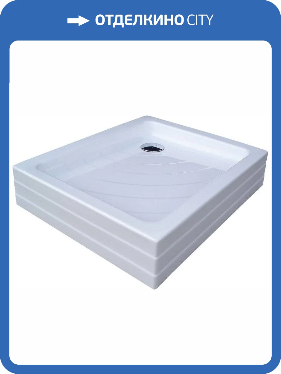 Поддон для душа Ravak Aneta 75x90 PU с экраном фото 4