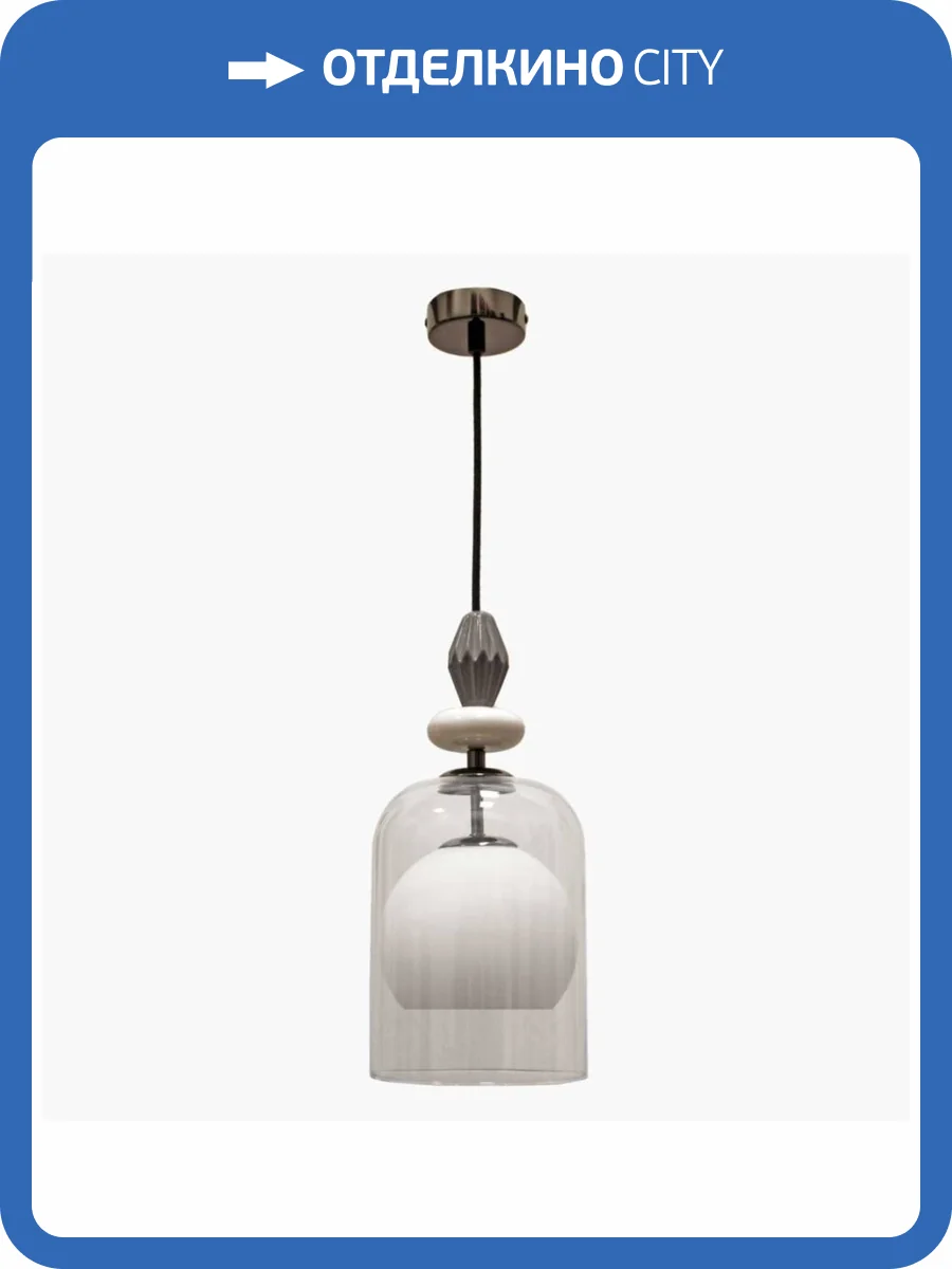 Подвесной светильник 33 Идеи PND.105.1.163S.005.KDC-S.26.TR-S.02.WH фото 3
