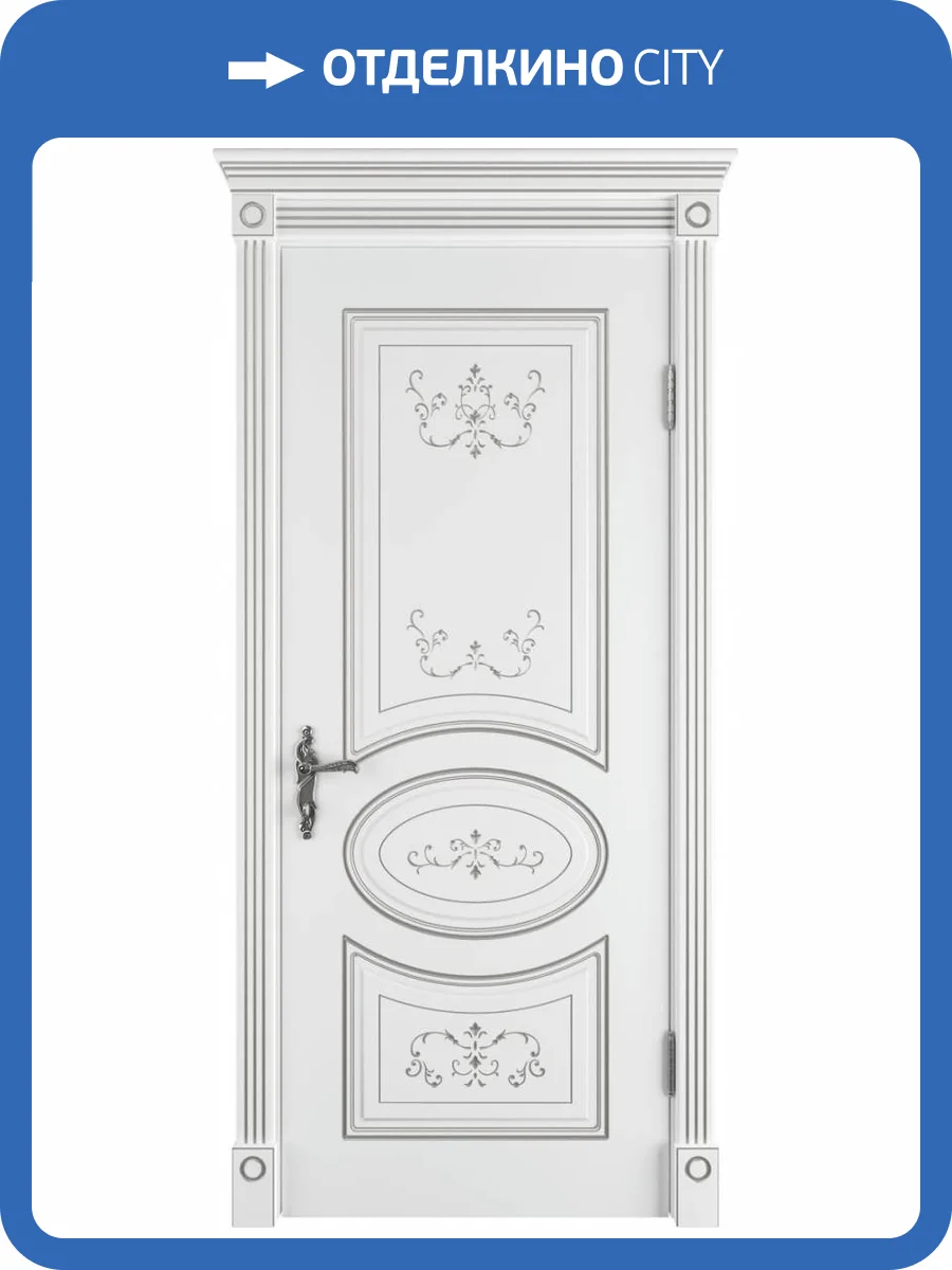 Межкомнатная дверь Владимирская Фабрика Дверей Amalia Polar PS 900x2000 фото 2