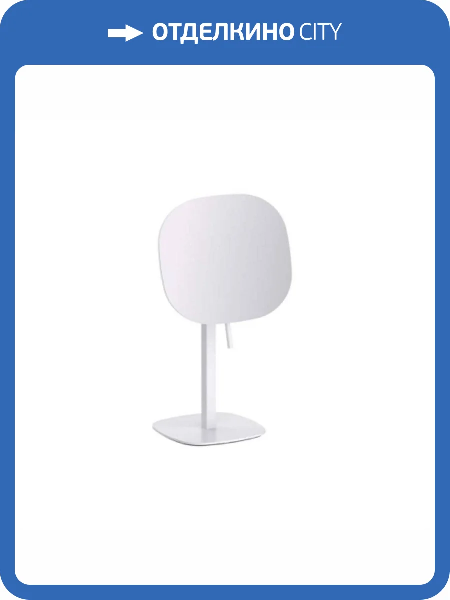 Зеркало настольное с увеличением 5х JAVA S-M113W белый фото 3