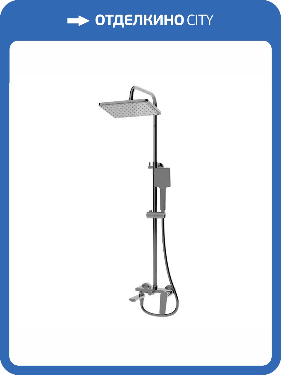 Душевая стойка Knotlor Muse KN-62/GM вороненая сталь фото 12