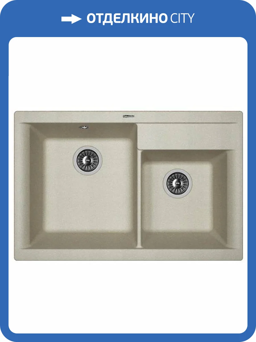 Мойка кухонная Florentina Касси 780 20.230.E0780.305 грей фото 3