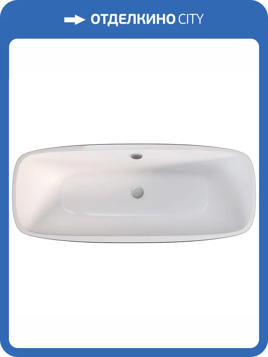 Акриловая ванна Grossman GR-2901B 170x75 фото 5